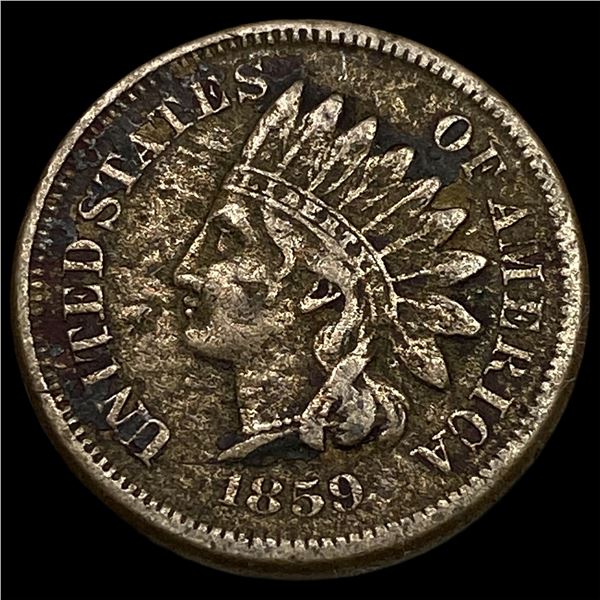 1859 Indian Head Cent LIGHTLY CIRCULATED