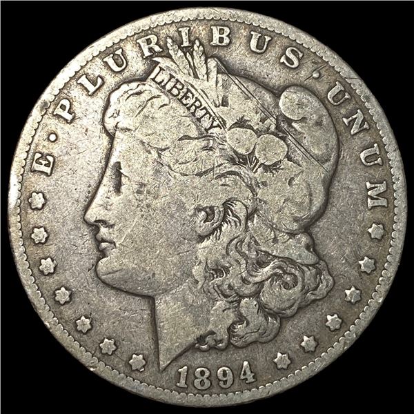 1894-O Silver Morgan Dollar LIGHTLY  CIRCULATED
