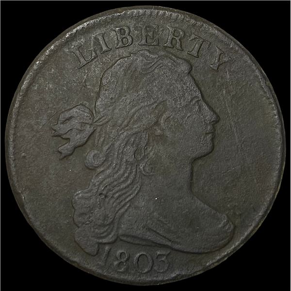 1803 Draped Bust Large Cent NEARLY  UNCIRCULATED