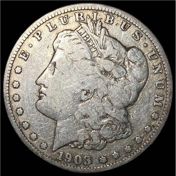 1903-S Silver Morgan Dollar ABOUT  UNCIRCULATED