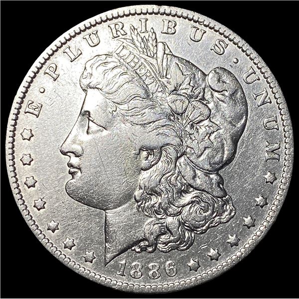 1886-O Silver Morgan Dollar CLOSELY  UNCIRCULATED