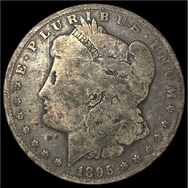 1895-O Silver Morgan Dollar LIGHTLY  CIRCULATED