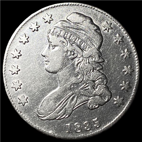 1835 Silver Capped Bust Half Dollar CHOICE AU
