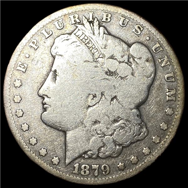1879-CC Silver Morgan Dollar LIGHTLY  CIRCULATED