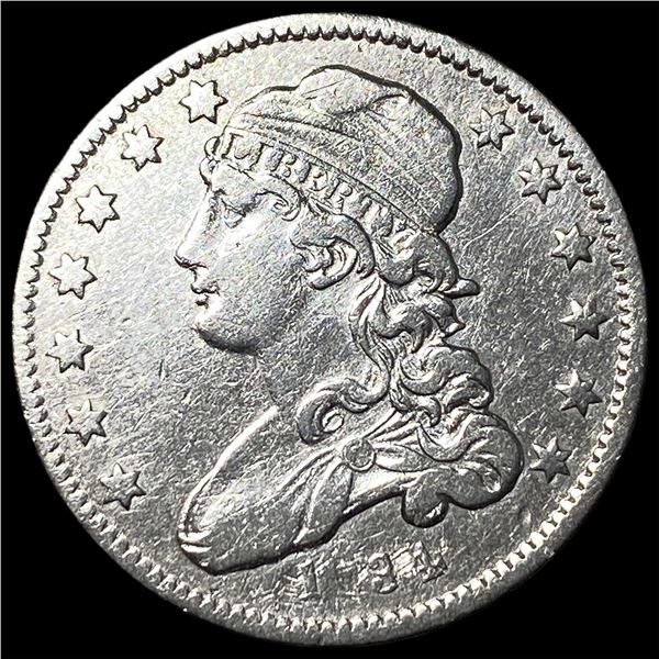 1834 Silver Capped Bust Quarter ABOUT  UNCIRCULATED