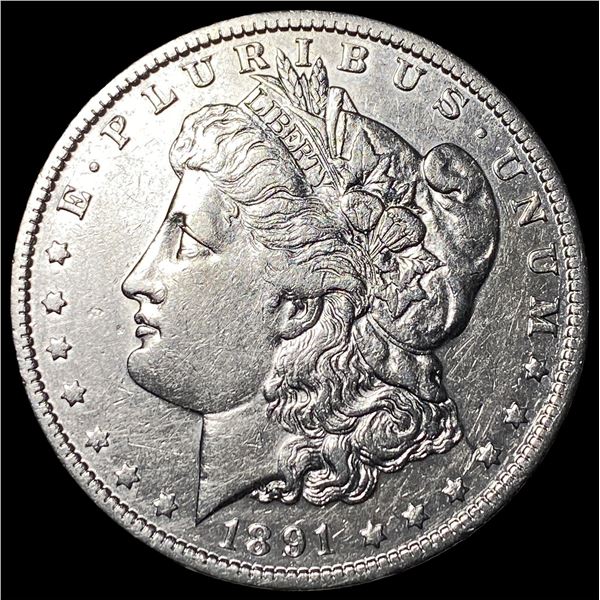 1891-O Silver Morgan Dollar CLOSELY  UNCIRCULATED