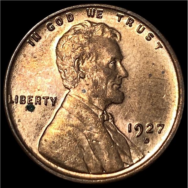 1927-D Lincoln Wheat Cent CHOICE BU