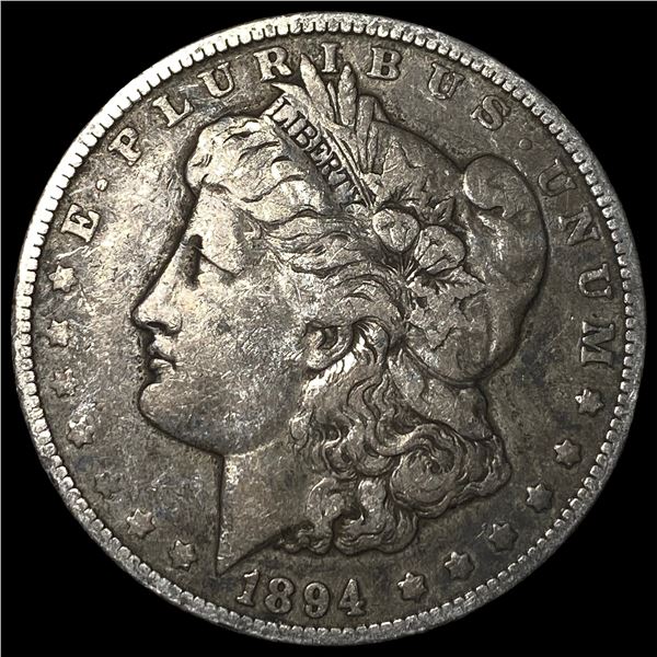 1894-O Silver Morgan Dollar LIGHTLY  CIRCULATED