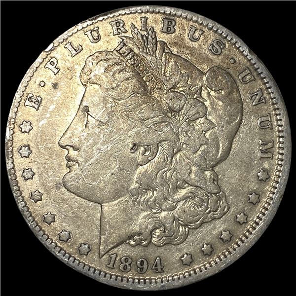 1894-O Silver Morgan Dollar LIGHTLY  CIRCULATED