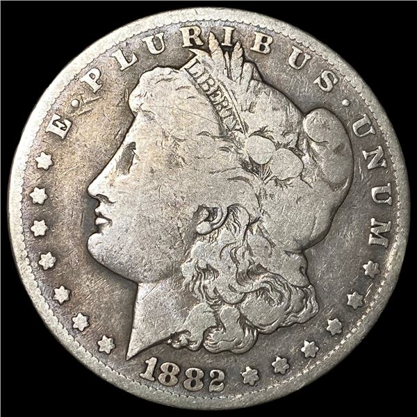 1882-CC Silver Morgan Dollar LIGHTLY  CIRCULATED