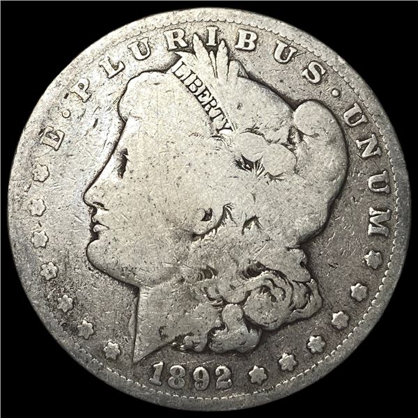 1892-S Silver Morgan Dollar NICELY CIRCULATED