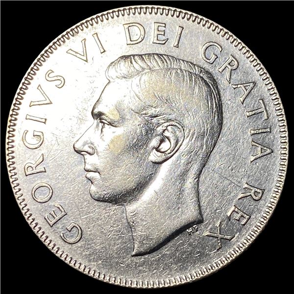 1949 Canada Silver 50 Cents HIGH GRADE