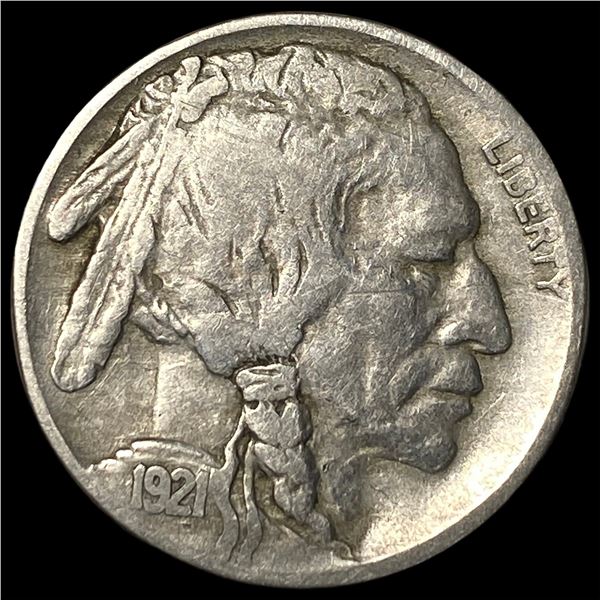 1921-S Buffalo Nickel LIGHTLY CIRCULATED