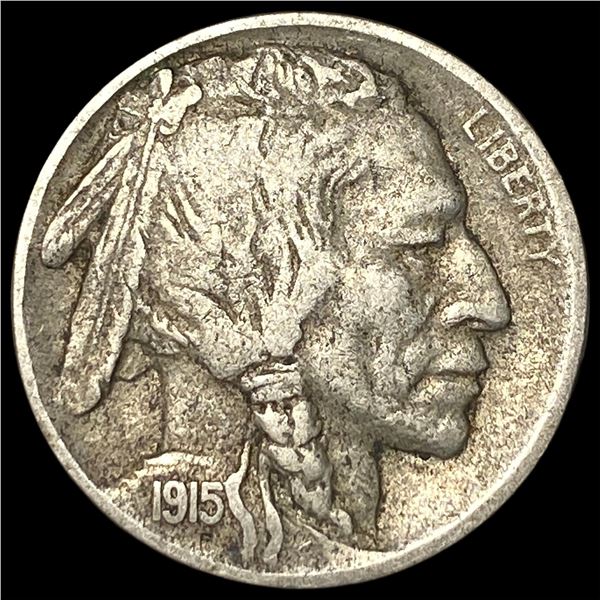 1915-D Buffalo Nickel LIGHTLY CIRCULATED