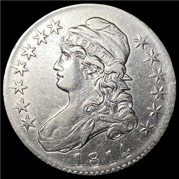 1814 Capped Bust Half Dollar CLOSELY  UNCIRCULATED