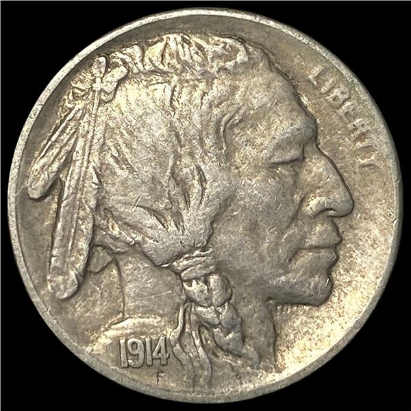 1914-S Buffalo Nickel ABOUT UNCIRCULATED
