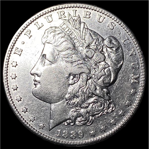 1889-S Silver Morgan Dollar ABOUT  UNCIRCULATED