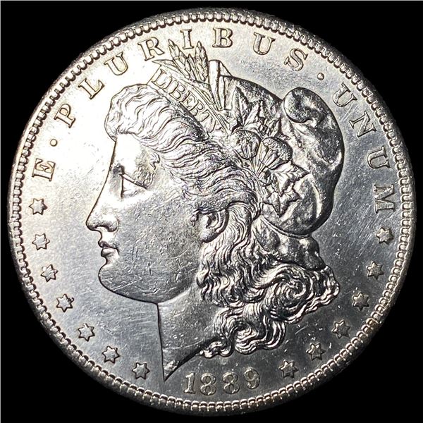 1889-S Silver Morgan Dollar CHOICE AU