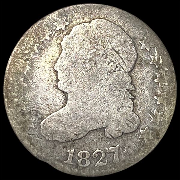 1827 Capped Bust Half Dollar LIGHTLY  CIRCULATED