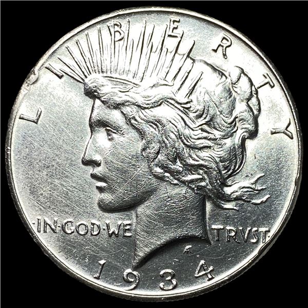 1934-S Silver Peace Dollar UNCIRCULATED