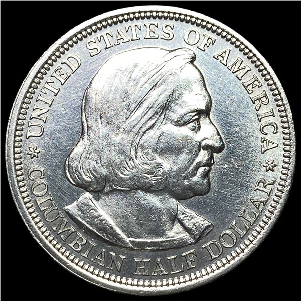 1892 Silver Columbian Expo Half Dollar CHOICE  BU