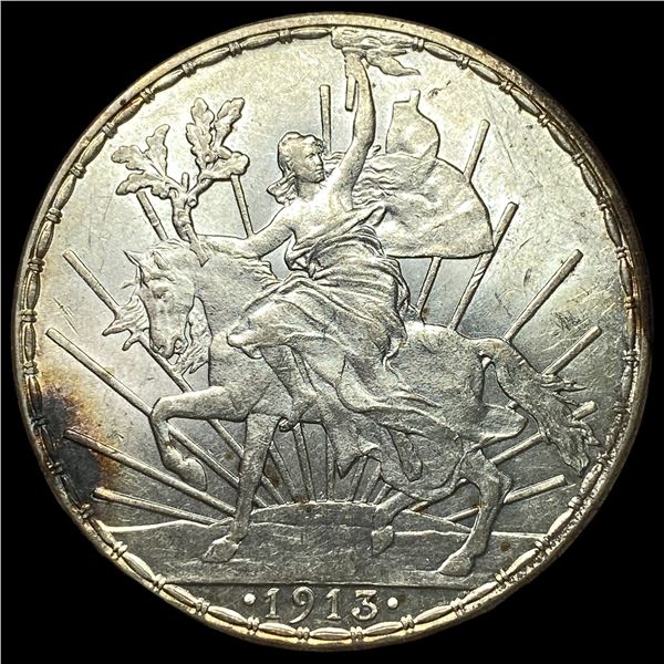 1913 Mexico Silver Peso UNCIRCULATED