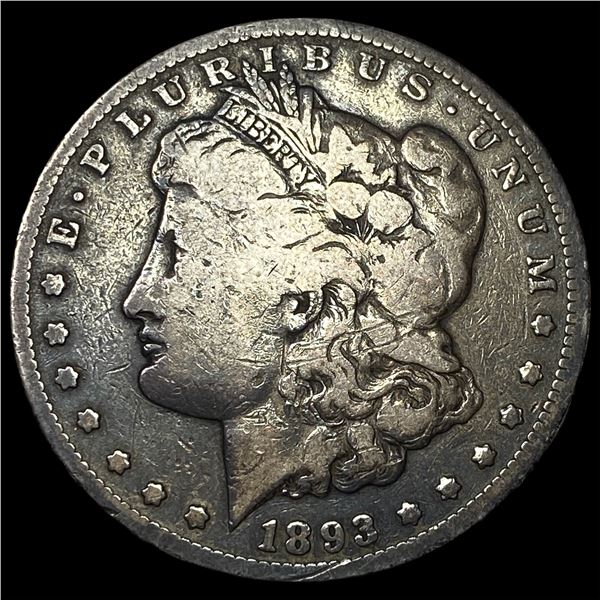 1893-CC Silver Morgan Dollar NICELY  CIRCULATED