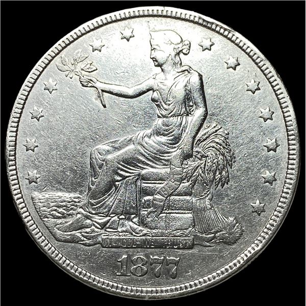 1877 Silver Trade Dollar UNCIRCULATED