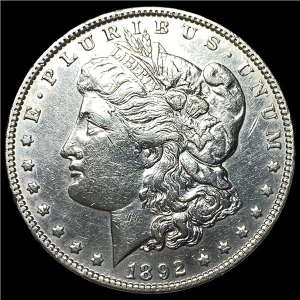 1892 Silver Morgan Dollar LIGHTLY CIRCULATED