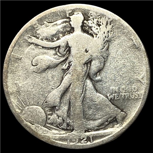 1921-S Silver Walking Liberty Half Dollar  NICELY CIRCULATED