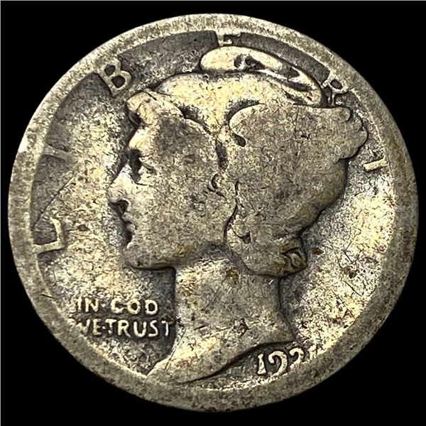 1921 Silver Mercury Dime NICELY CIRCULATED