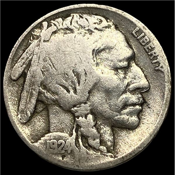 1924-S Buffalo Nickel LIGHTLY CIRCULATED
