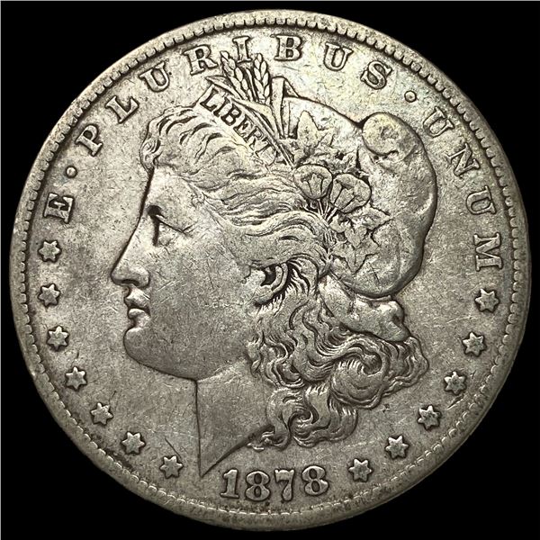 1878-CC Silver Morgan Dollar NEARLY  UNCIRCULATED