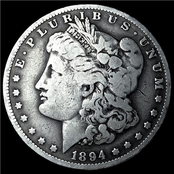 1894-O Silver Morgan Dollar LIGHTLY   CIRCULATED