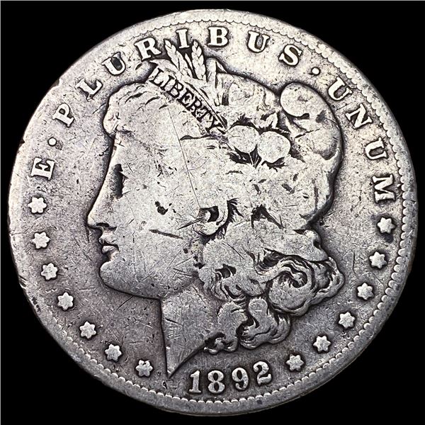 1892-S Silver Morgan Dollar NICELY CIRCULATED