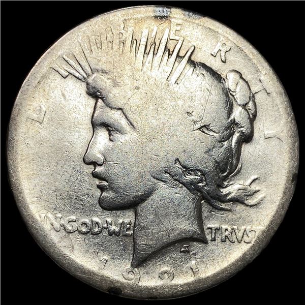 1921 Silver Peace Dollar NICELY CIRCULATED