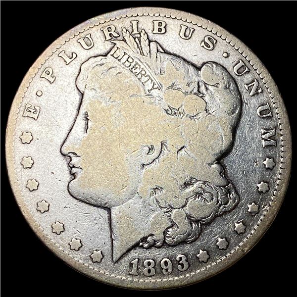1893-CC Silver Morgan Dollar NICELY  CIRCULATED