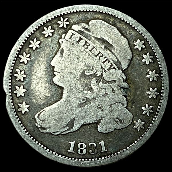 1831 Silver Capped Bust Dime NICELY  CIRCULATED