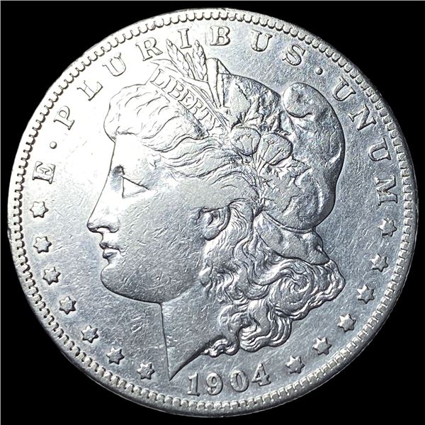 1904-S Silver Morgan Dollar NEARLY  UNCIRCULATED