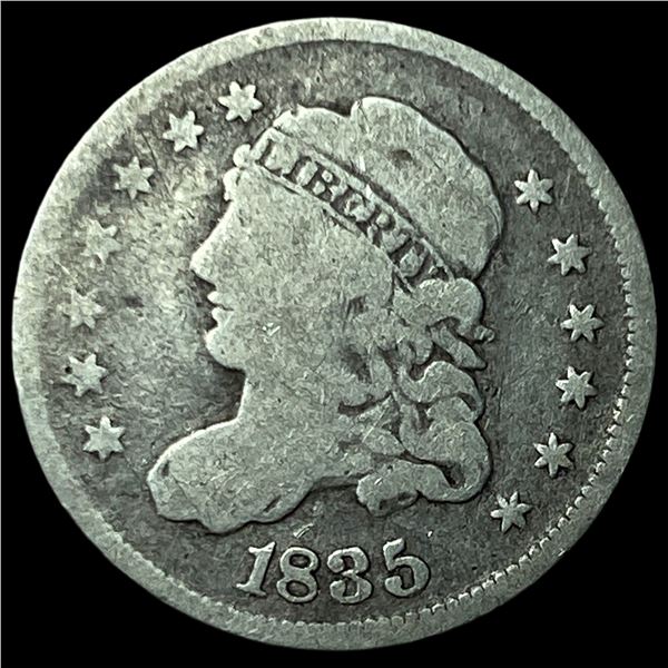 1835 Capped Bust Half Dime NICELY CIRCULATED