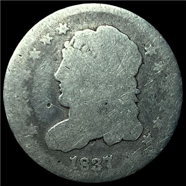 1837 Capped Bust Half Dime NICELY CIRCULATED