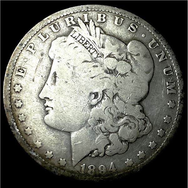 1894-O Silver Morgan Dollar NICELY CIRCULATED