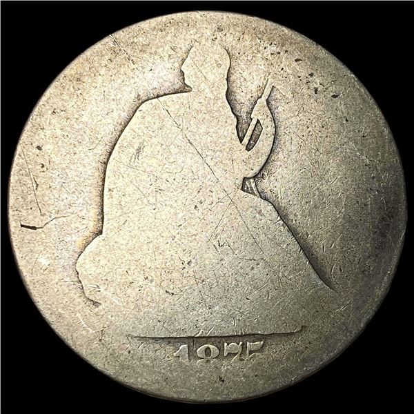 1875-S Silver Seated Liberty Quarter NICELY  CIRCULATED
