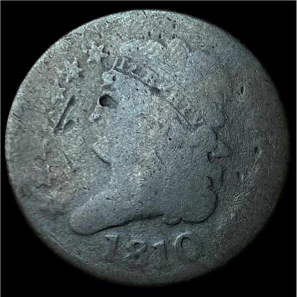 1810 Classic Head Half Cent NICELY CIRCULATED