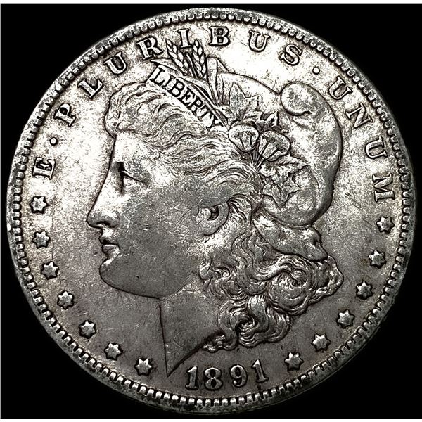 1891-O Silver Morgan Dollar CLOSELY   UNCIRCULATED