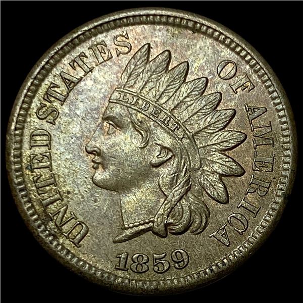 1859 Indian Head Cent CHOICE AU