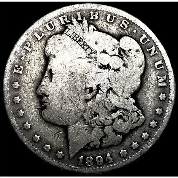 1894-O Silver Morgan Dollar NICELY CIRCULATED