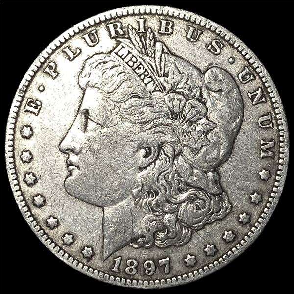 1897-O Morgan Silver Dollar NEARLY  UNCIRCULATED