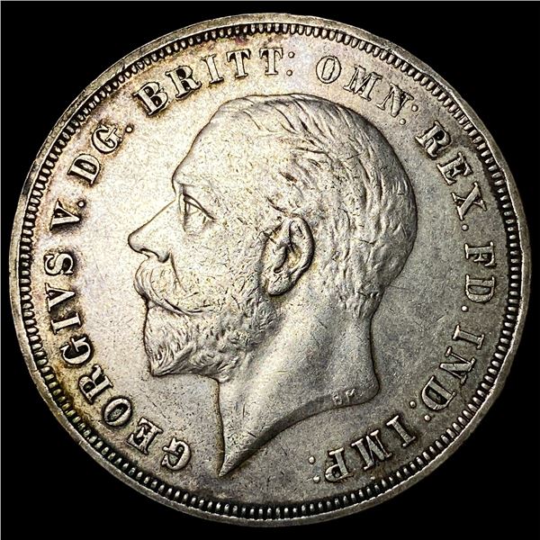 1935 Silver Crown Great Britain HIGH GRADE