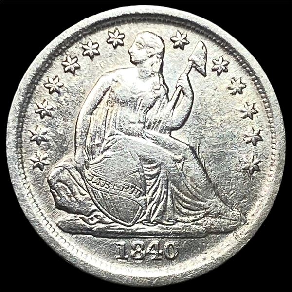 1840-O Seated Liberty Dime CLOSELY  UNCIRCULATED